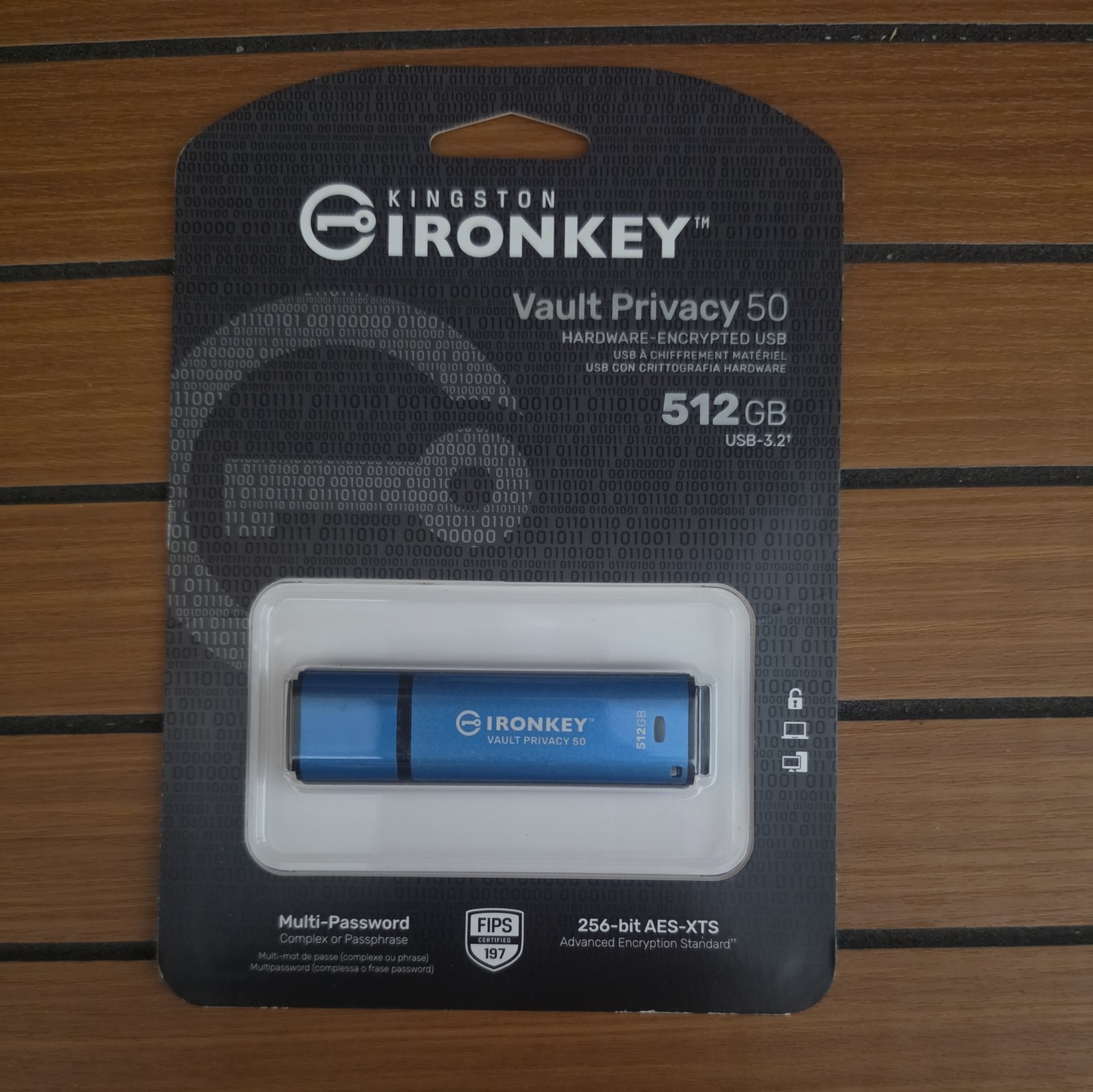 Kingston Kingstoniron Key USB IKVP50/512GB