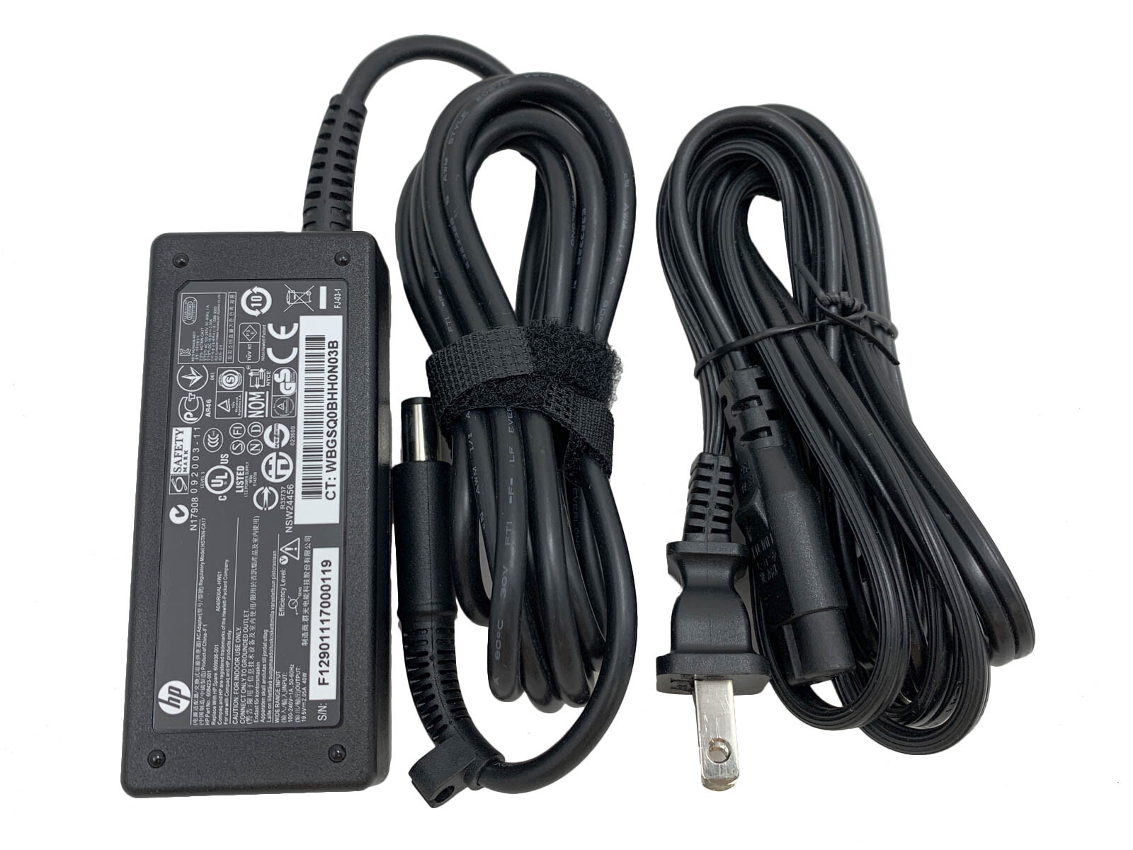 Original 40W HP AC Power Adapter 19.5V 2.05A 608425-004 OEM 7.4mm Tip