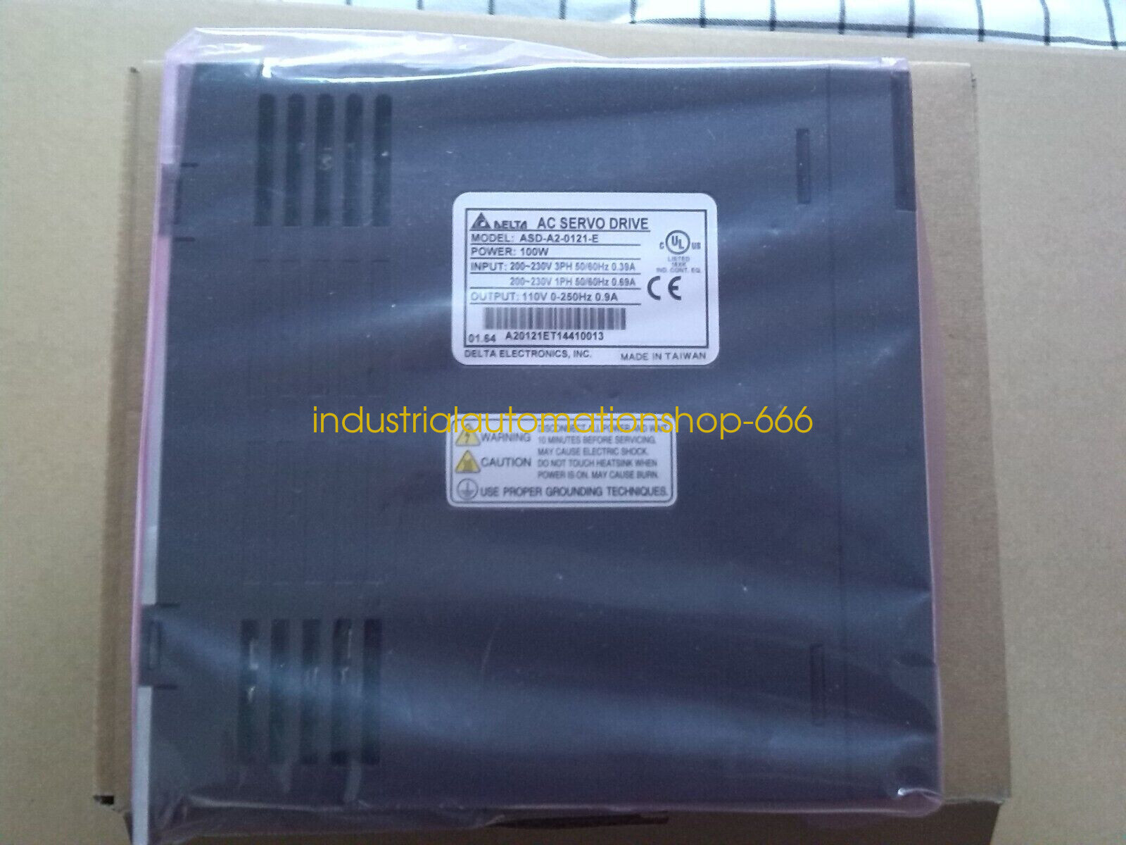 1PC NEW Servo driver 100W ASD-A2-0121-E Via DHL or FedEX