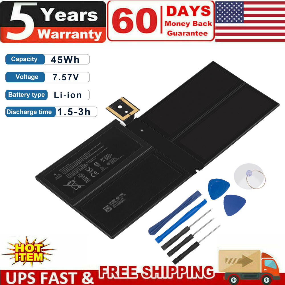 New Battery G3HTA038H For Microsoft Surface Pro 5 Pro 6 1796 (2023 New Pro)