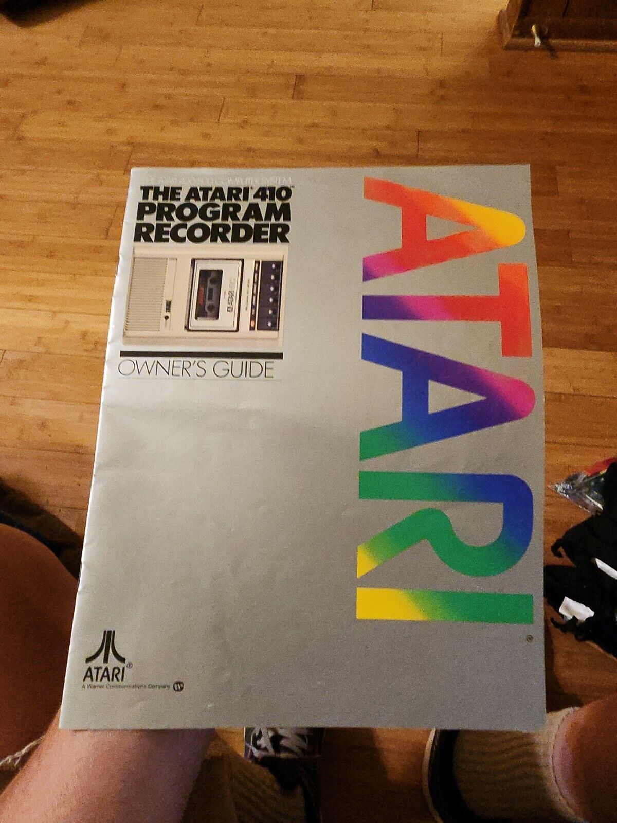 Atari 410 Program Recorder Owners Guide Manual 400 / 800 Computer System
