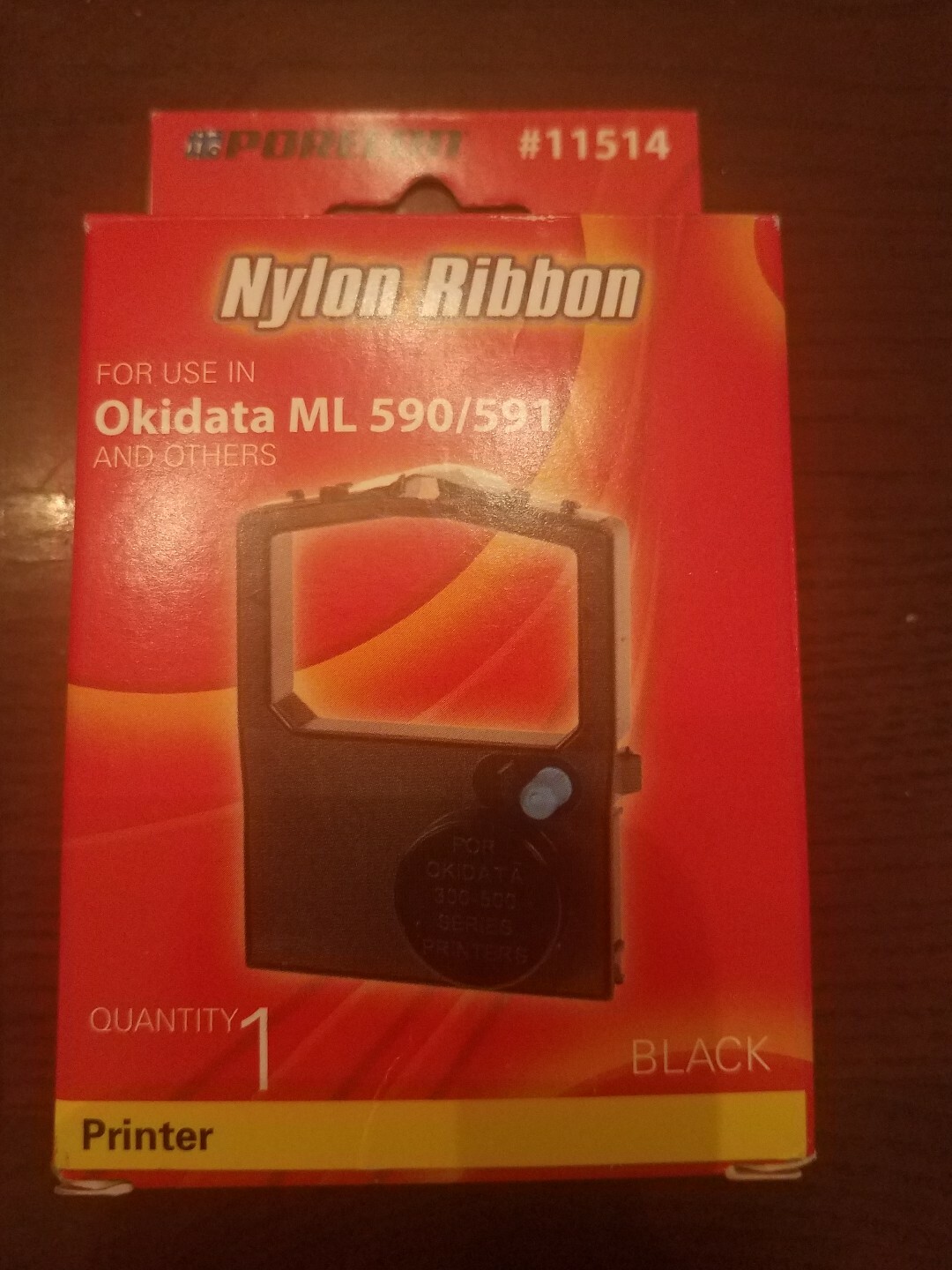 Porelon 11514 Matrix Replacement Nylon Printer Ribbon okidata ml 590/591
