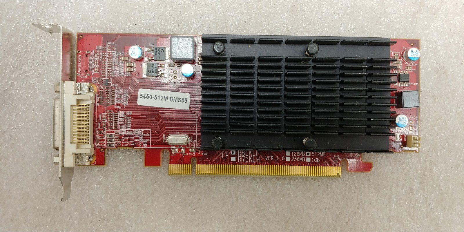 PowerColor ATI Radeon HD 5450 512 MB DDR3 Graphics Card AX5450 512MK3-SH FR SHIP