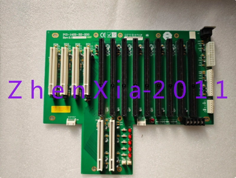 1pc used Industrial control computer baseboard PCI-14S2-RS-R30 REV3.0