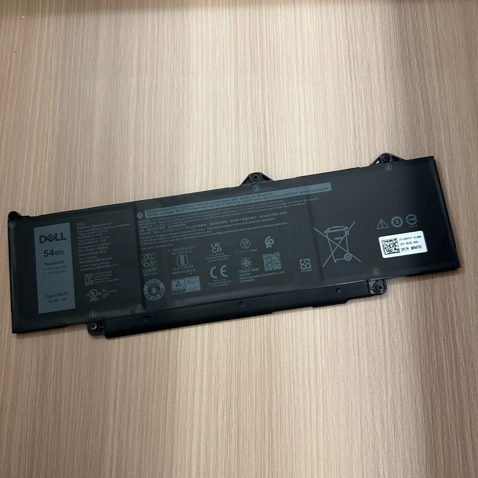 OEM Genuine DR02P Battery For Dell Latitude 14 3440 5440 15 5540 13 5340 R73TC