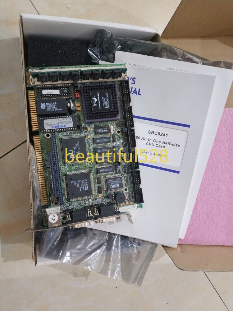 1PCS used working SBC-8241REV.A2 / SBC-8241 REV.A2 Via DHL or Fedex
