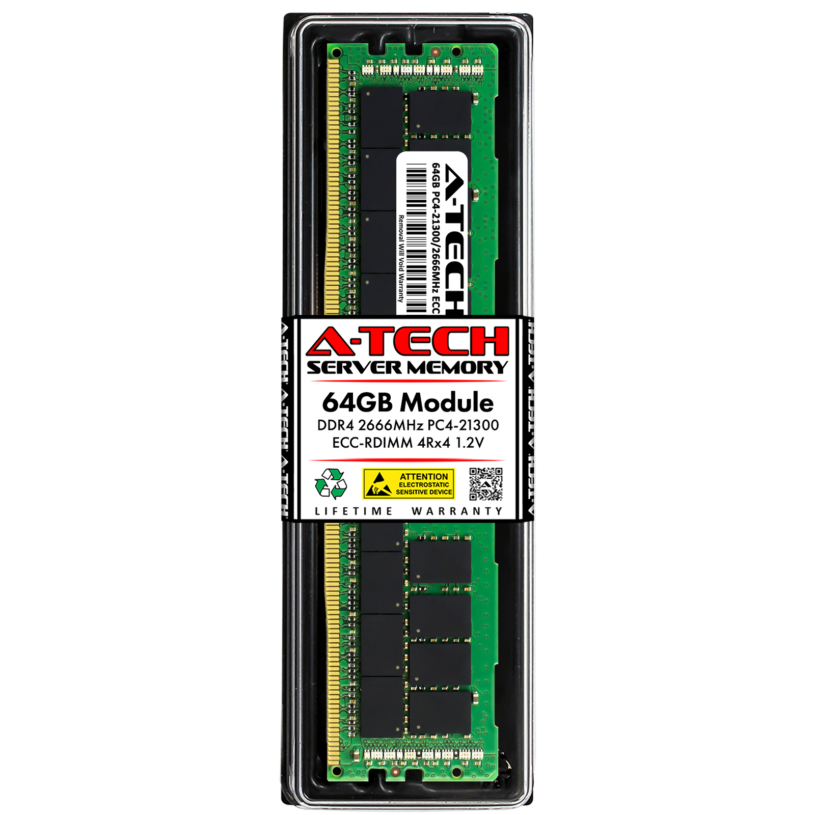 64GB DDR4 PC4-21300R RDIMM (Replacement for Cisco UCS-MR-X64G4RSH-RF) Memory RAM