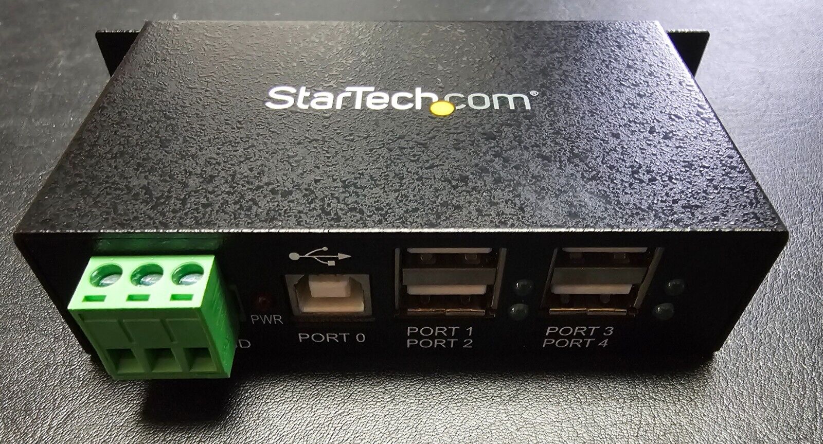 StarTech Mountable 4 Port Rugged Industrial Hub, USB 2.0