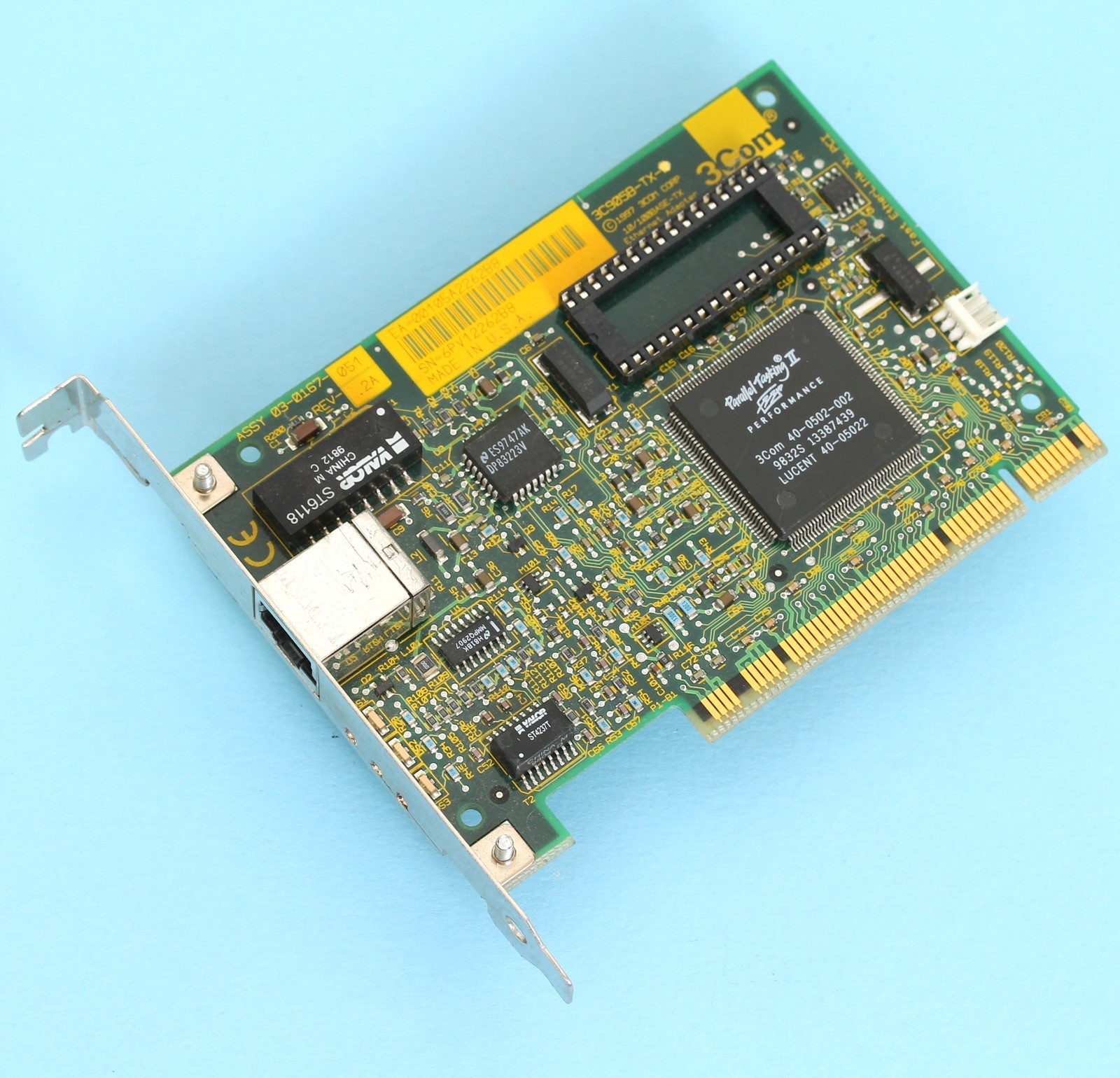 3Com Fast Etherlink XL PCI 10/100 Ethernet Network Card 3C905B-TX
