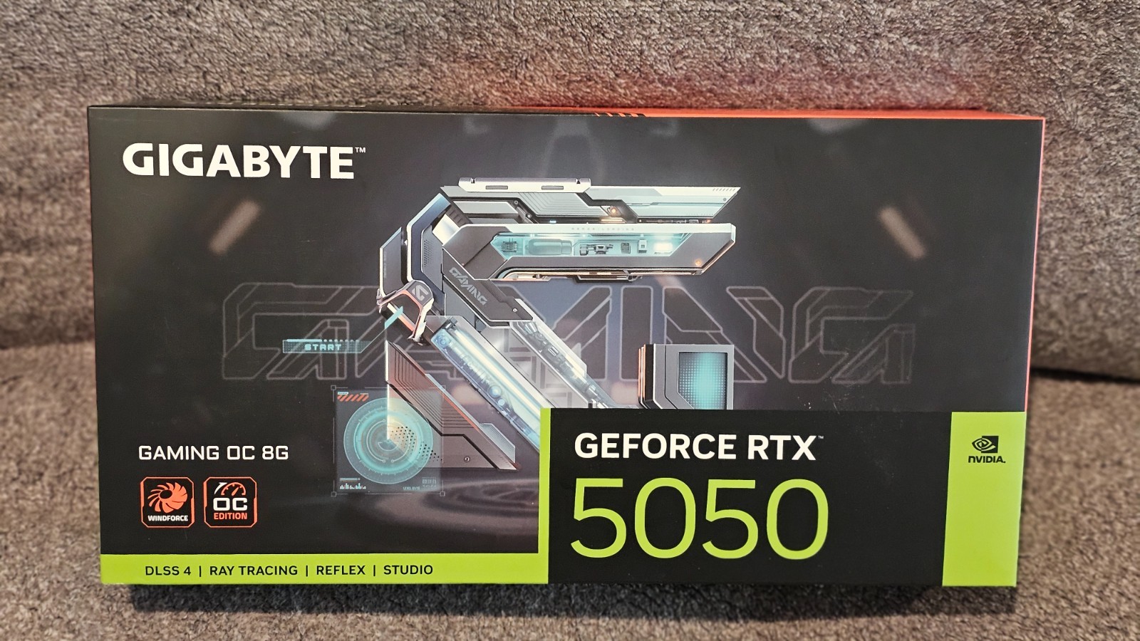 GIGABYTE GeForce RTX 5050 GAMING OC 8GB GDDR7 Gaming Graphics Card