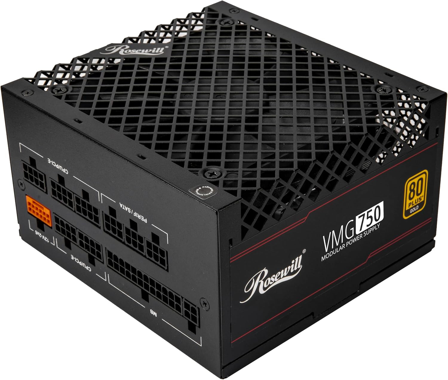 Rosewill VMG 750W 80+ Gold, ATX 3.0 & 3.1 Compatible, Full Modular Low-Noise Pow