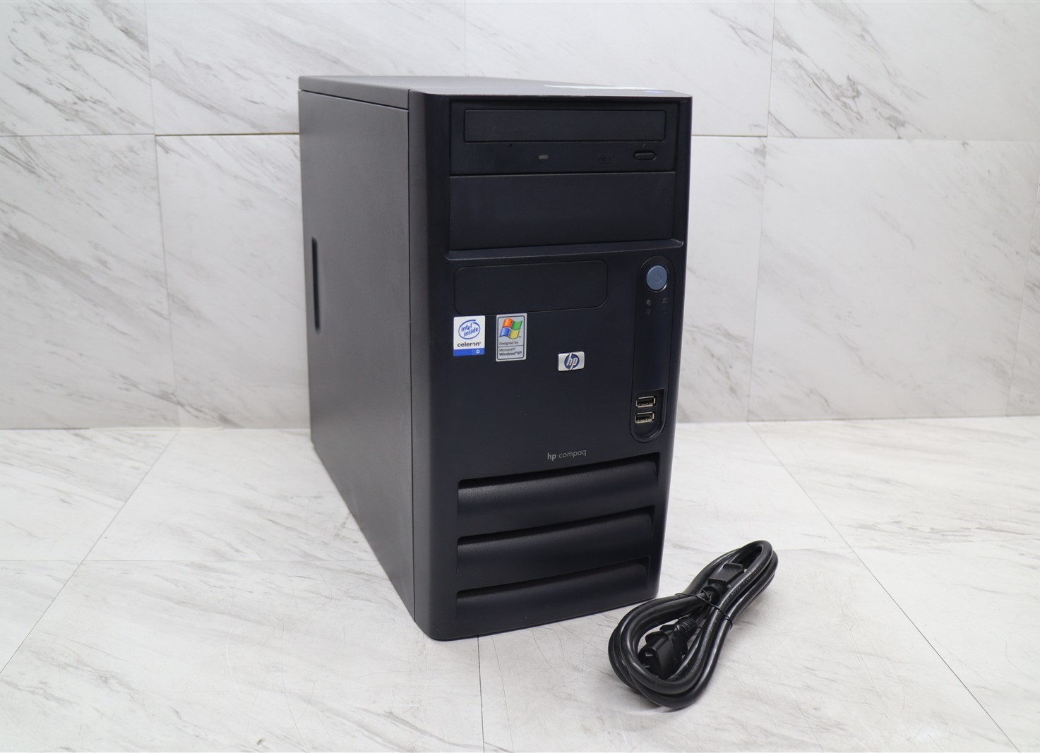 Vintage HP Compaq DX2000 MT Intel Celeron 2.4GHz 256MB Retro Desktop PC Computer