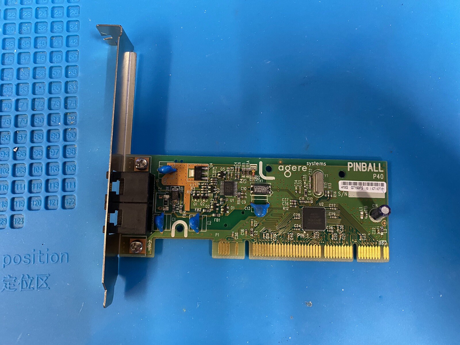 Agere Pinball P40 PCI 56KBPS Internal Fax Modem Card