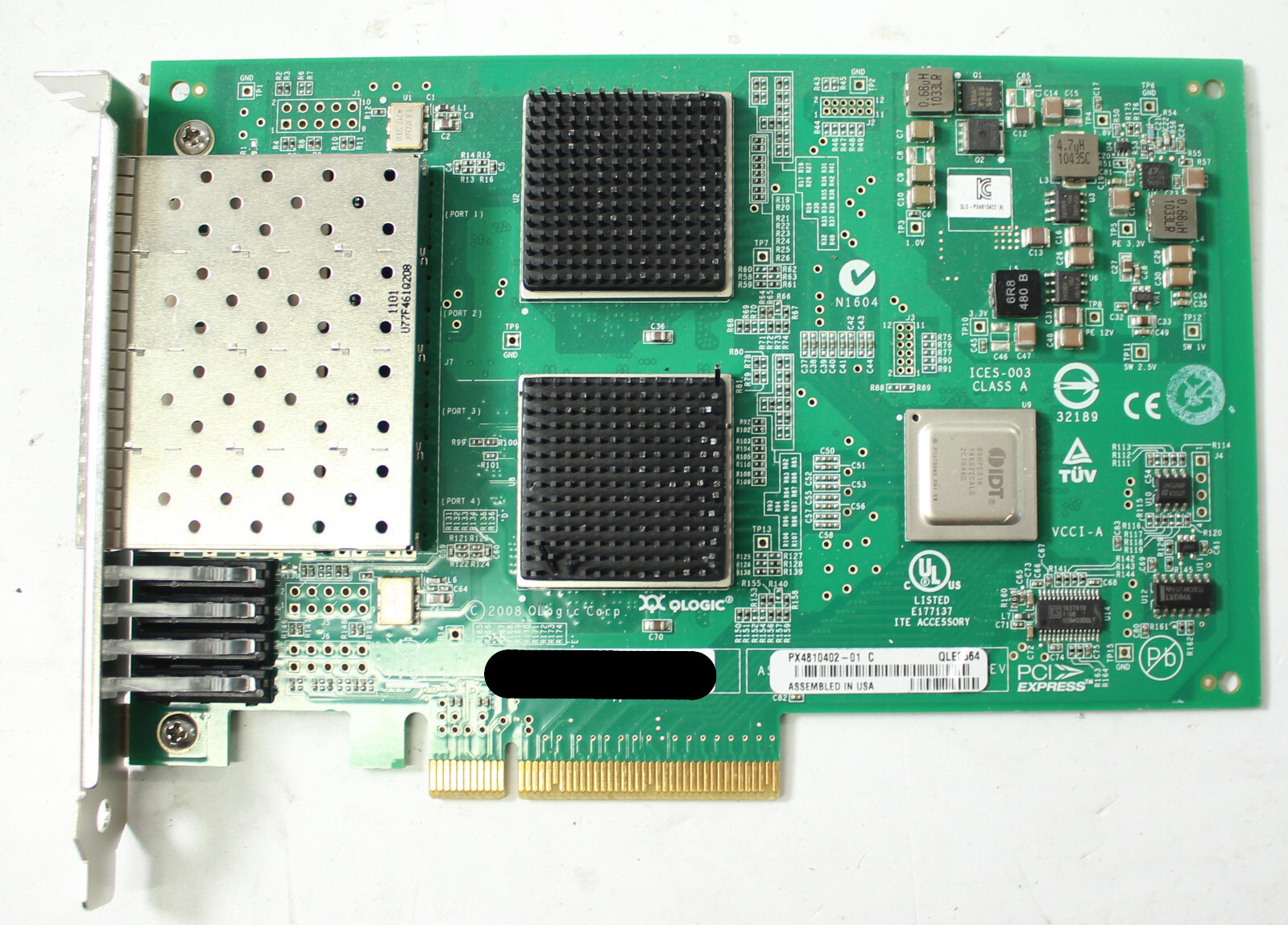 Qlogic QLE2564 8Gbps Quad-Port Host Bus Adapter