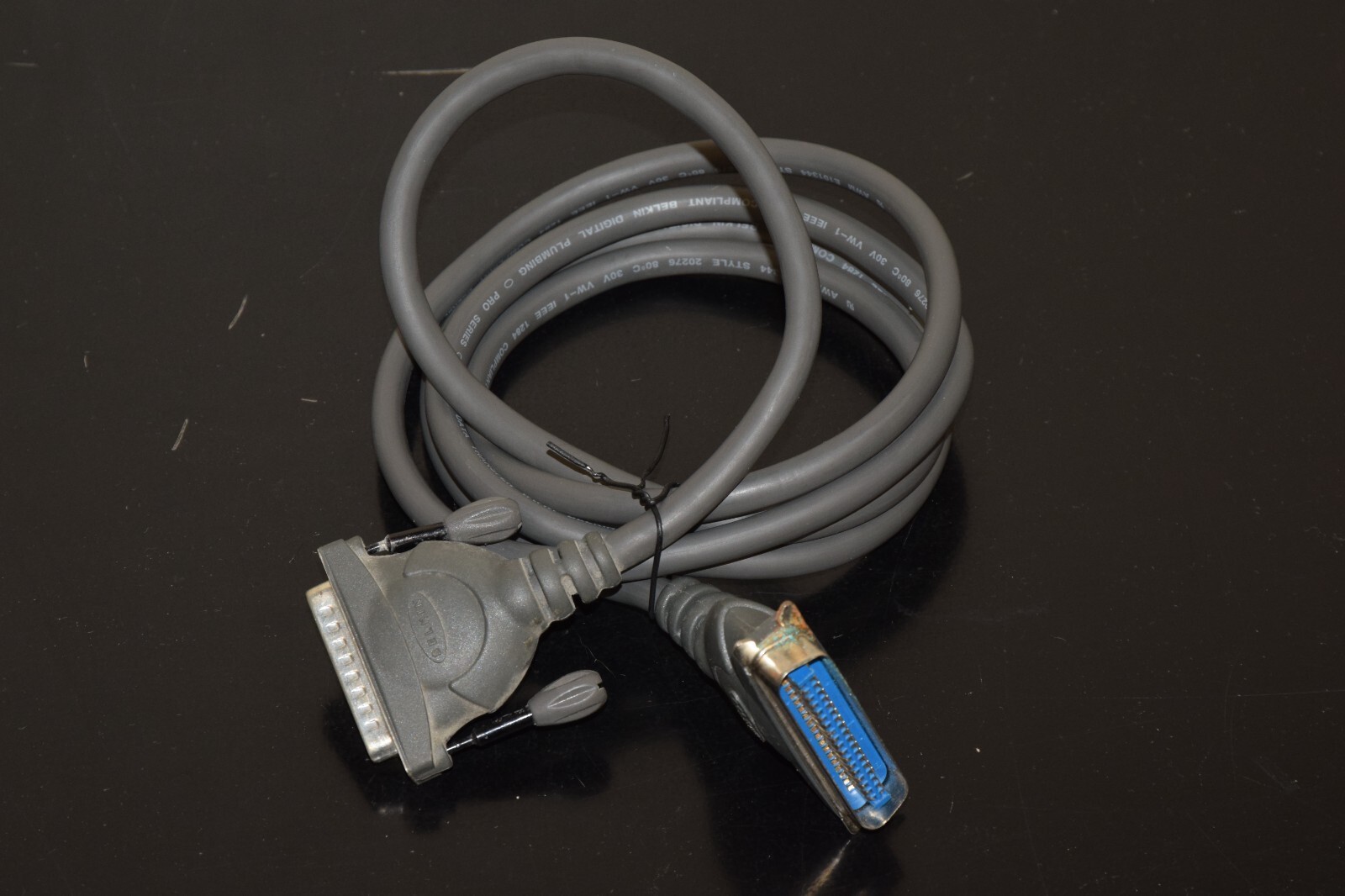 Belkin F2A046-06 IEEE 1284 PC A-B Parallel Printer Cable DB25M/Cent36M (6-Feet)