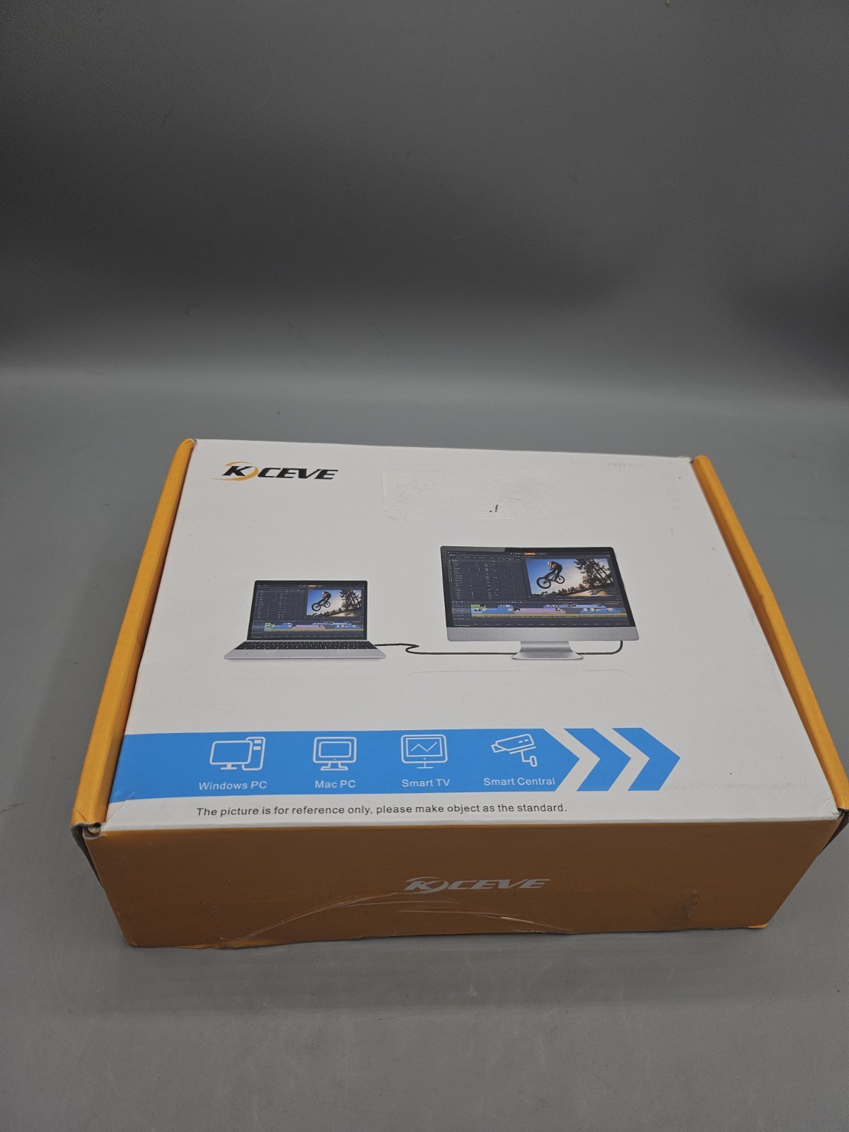 K  Ceve  USB C Dual Monitor KVM Switch 4k @ 60hz Kceve NIOB