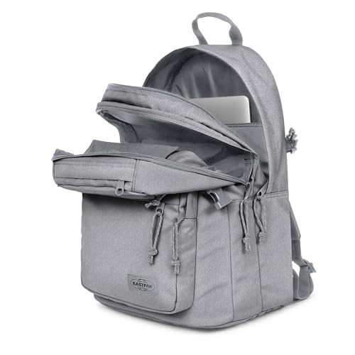 EASTPAK DOUBLE PRO – 32L PERFORMANCE BACKPACK WITH 16" LAPTOP SLEEVE, -  GRAY