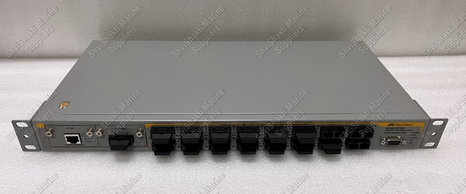 ALLIED TELESIS AT-8516F/SC MANAGED FAST ETHERNET SWITCH WITH AT-A46 & AT-A45/SC