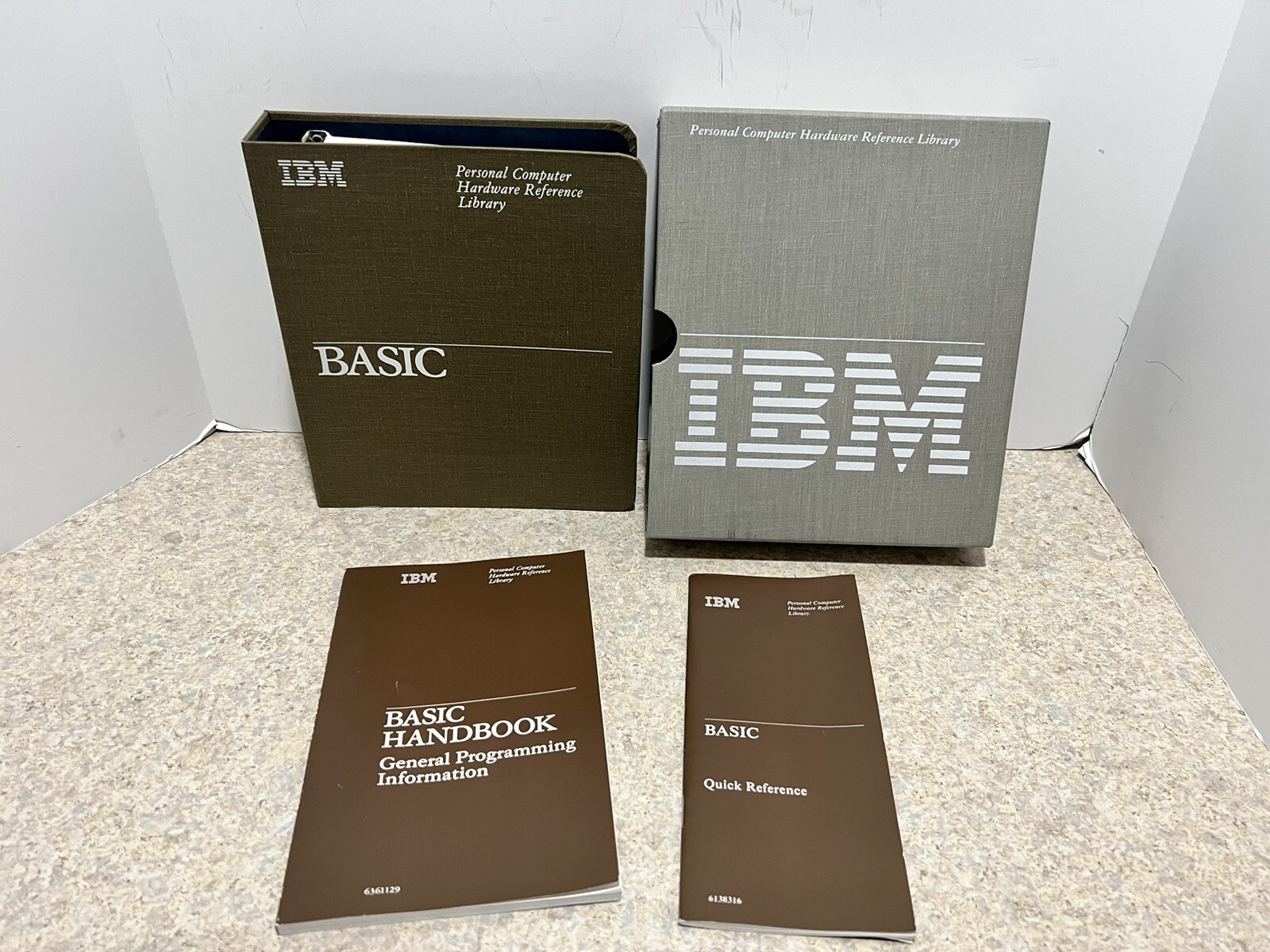 IBM 3.0 Basic Personal Handbook And Quick Guide Reference Library 6361132 T75