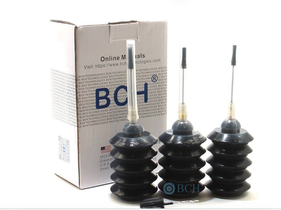 Universal Printer Ink Refill Kit Black Cyan Magenta Yellow Syringes