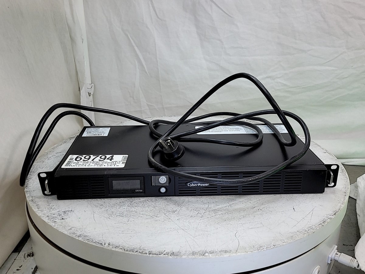 CyberPower OR700 OR700LCDRM1U Smart App LCD UPS SEE NOTES