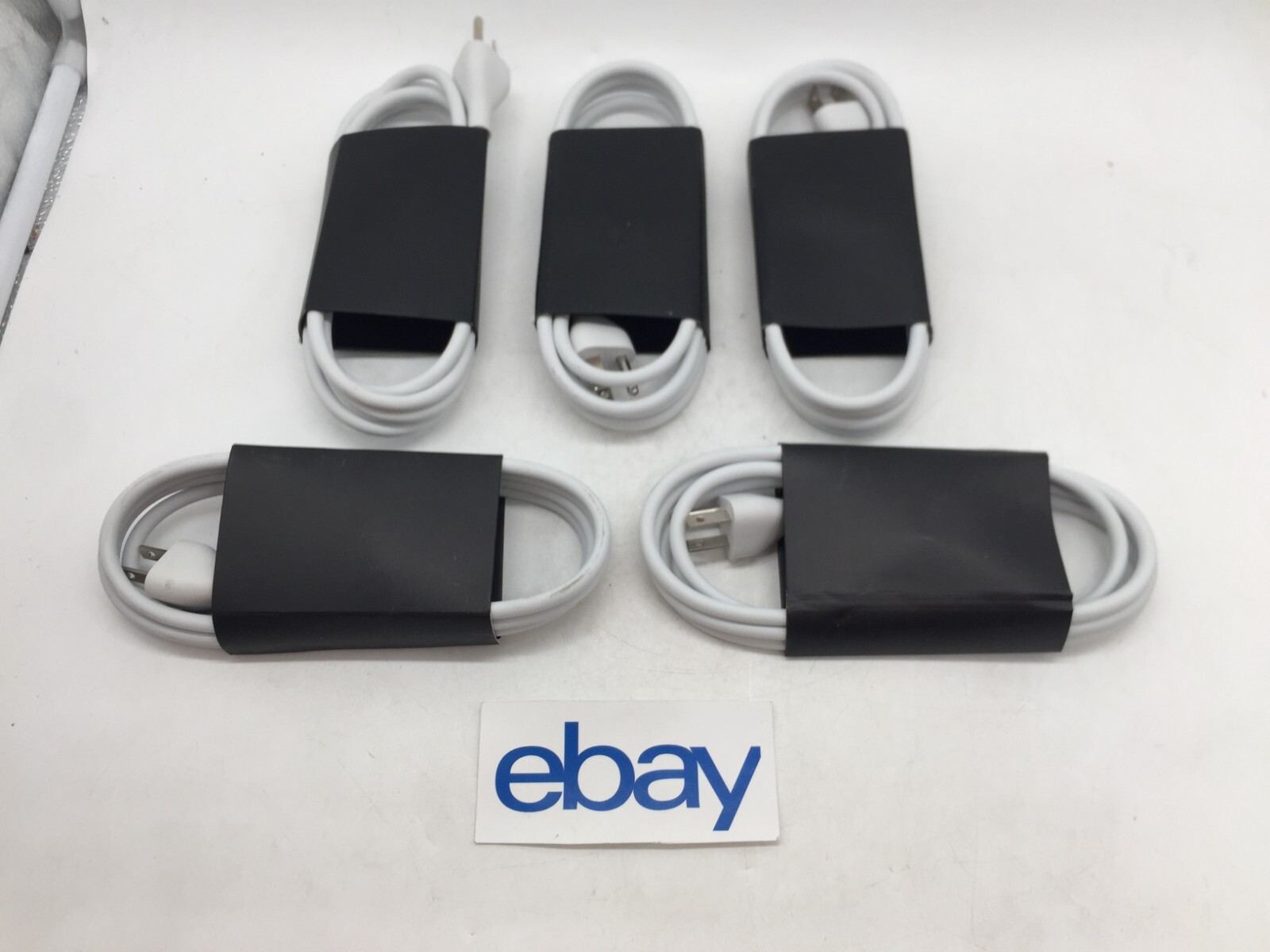NEW LOT OF 5 Apple Power Extension Cable Adapter Cords FREE S/H