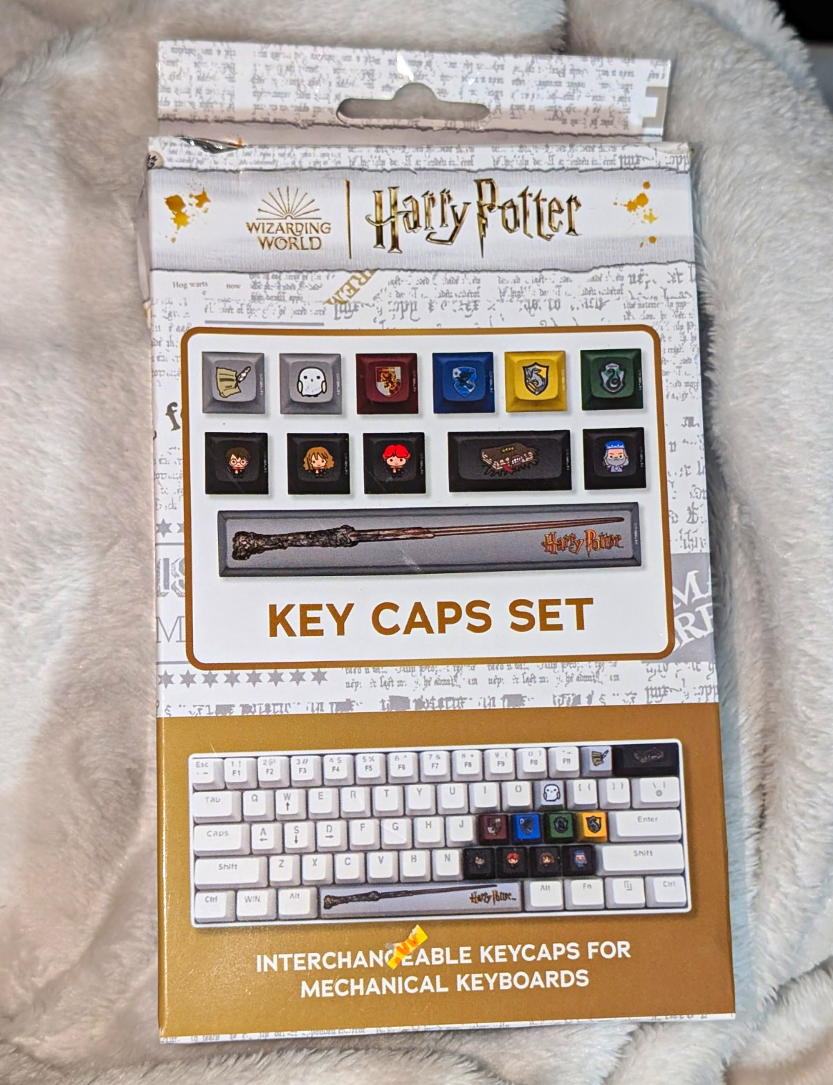 CultureFly Harry Potter Keycaps Set, Interchangeable Keycaps, RN 152992