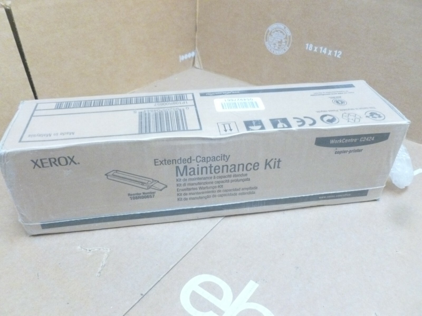 Genuine Xerox 108R00657 Extended Capacity Maintenance Kit (110V)
