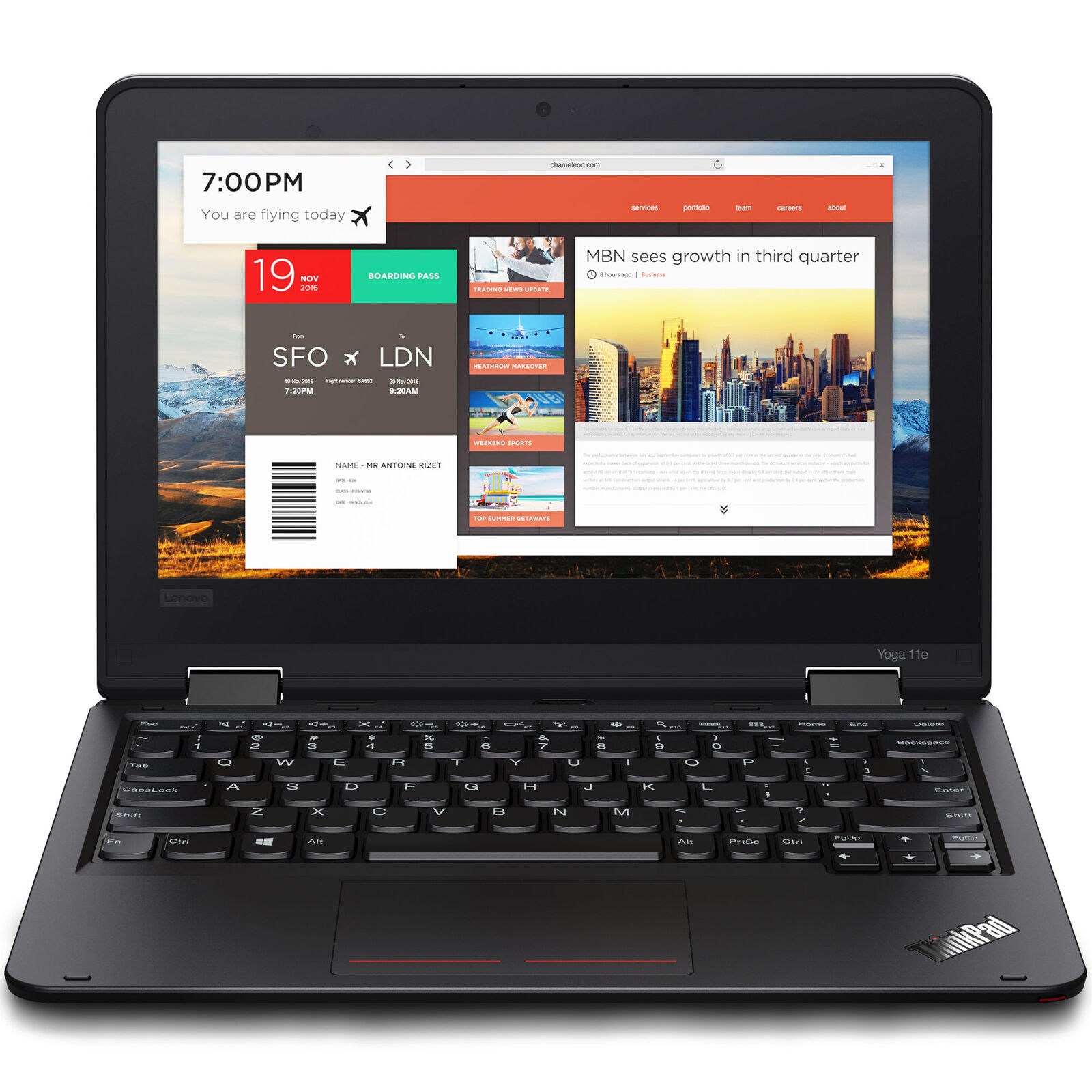 Lenovo Notebook ThinkPad 11e Yoga Laptop-Certified Refurbished