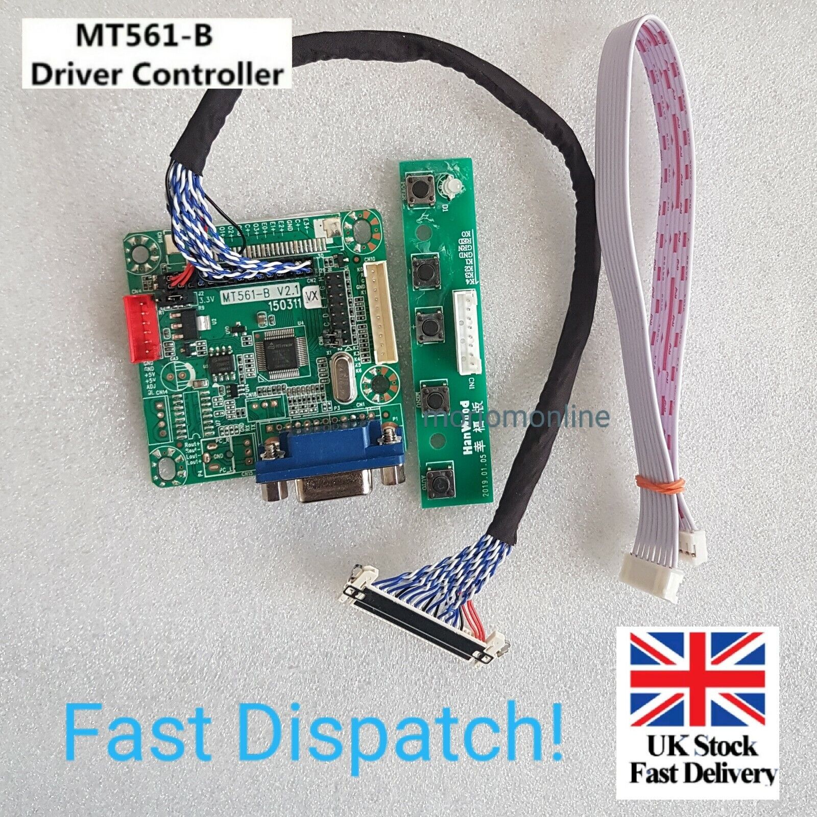 MT561-B Universal LVDS LCD Monitor Driver Controller Board 5V 10