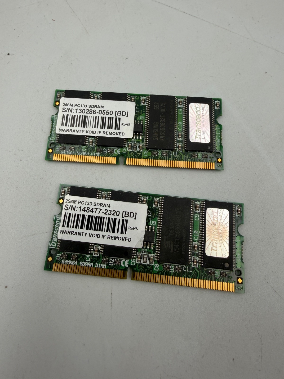 Crucial 512MB (2x256MB) PC133 SODIMM Laptop RAM Kit 133MHz CL2 Memory Sony Vaio