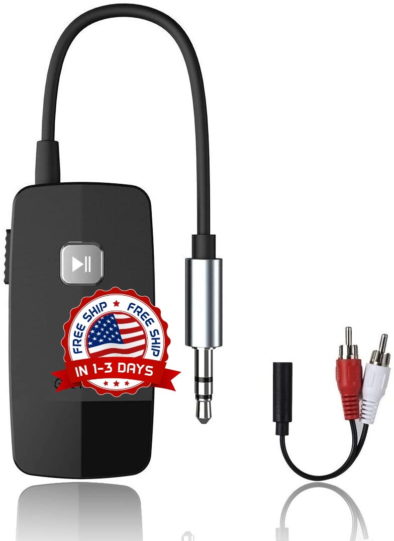 Receptor Bluetooth 5.0 para altavoz, adaptador de audio para coche auxiliar NEW