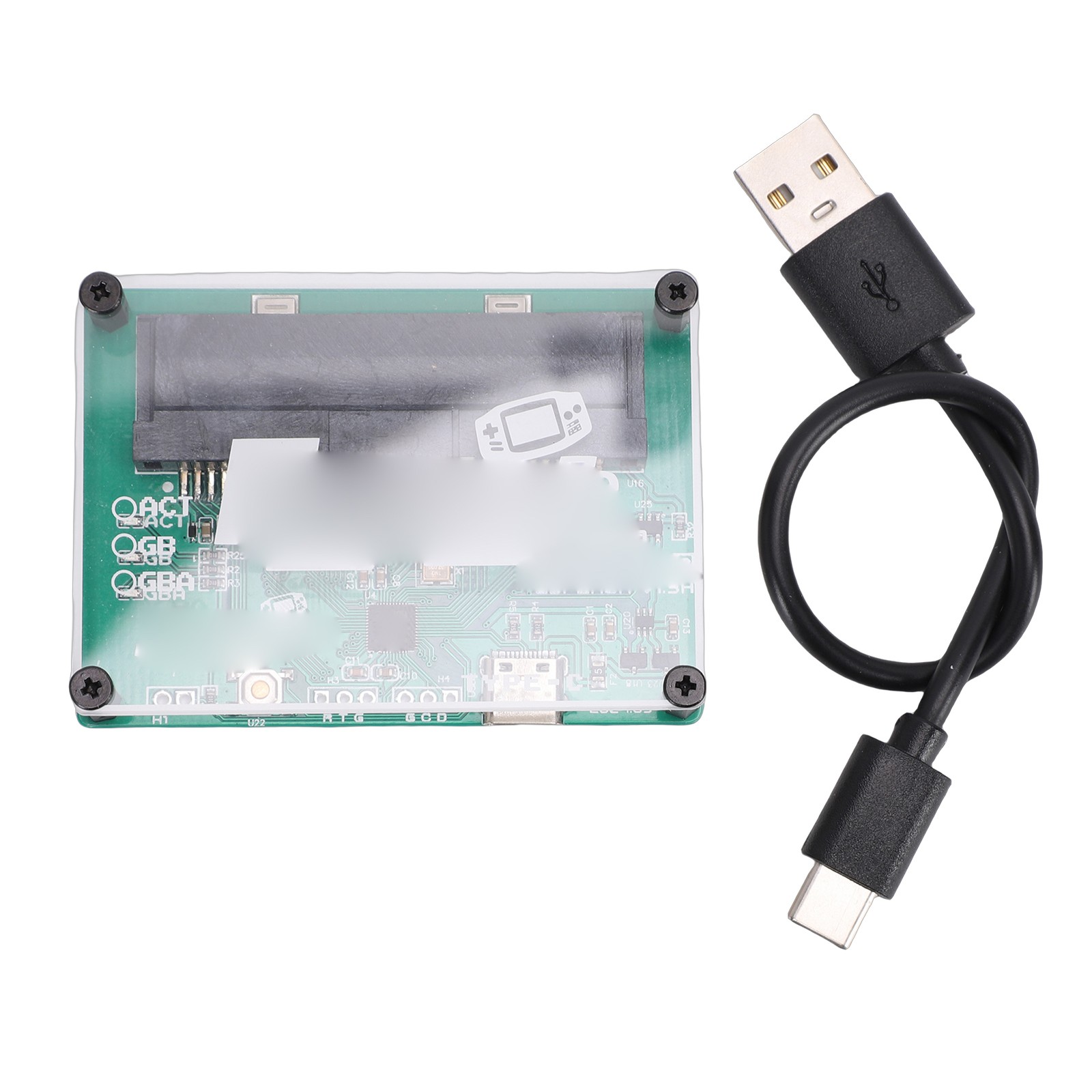 Game Card Reader Writer Fast ROM Backup Tool For Gameboy Advance Green