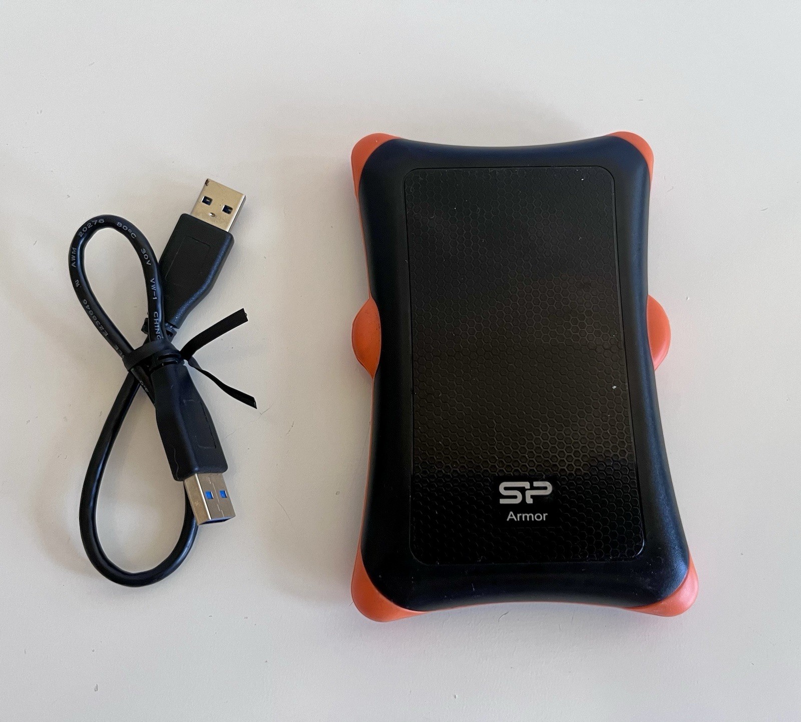Silicon Power Armor A30 2TB External HD, USB 3.0 Shockproof TESTED WORKS