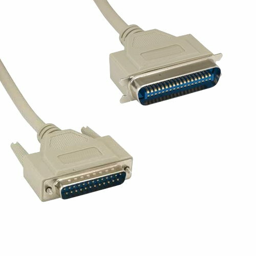 Kentek 3 FT DB25 to Centronic CN36 Parallel Printer Data Cable M/M RS-232 28AWG