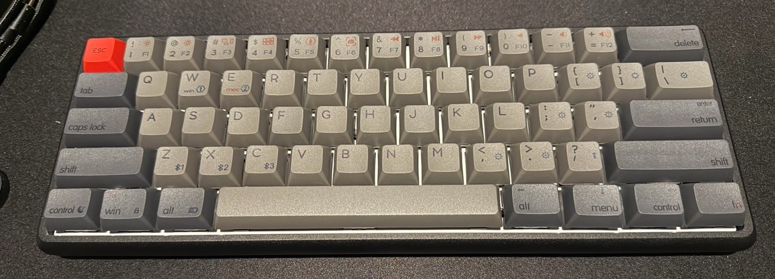 Epomaker Wireless 60% Optical Mechanical Gaming Keyboard HotSwap Yellow Switch