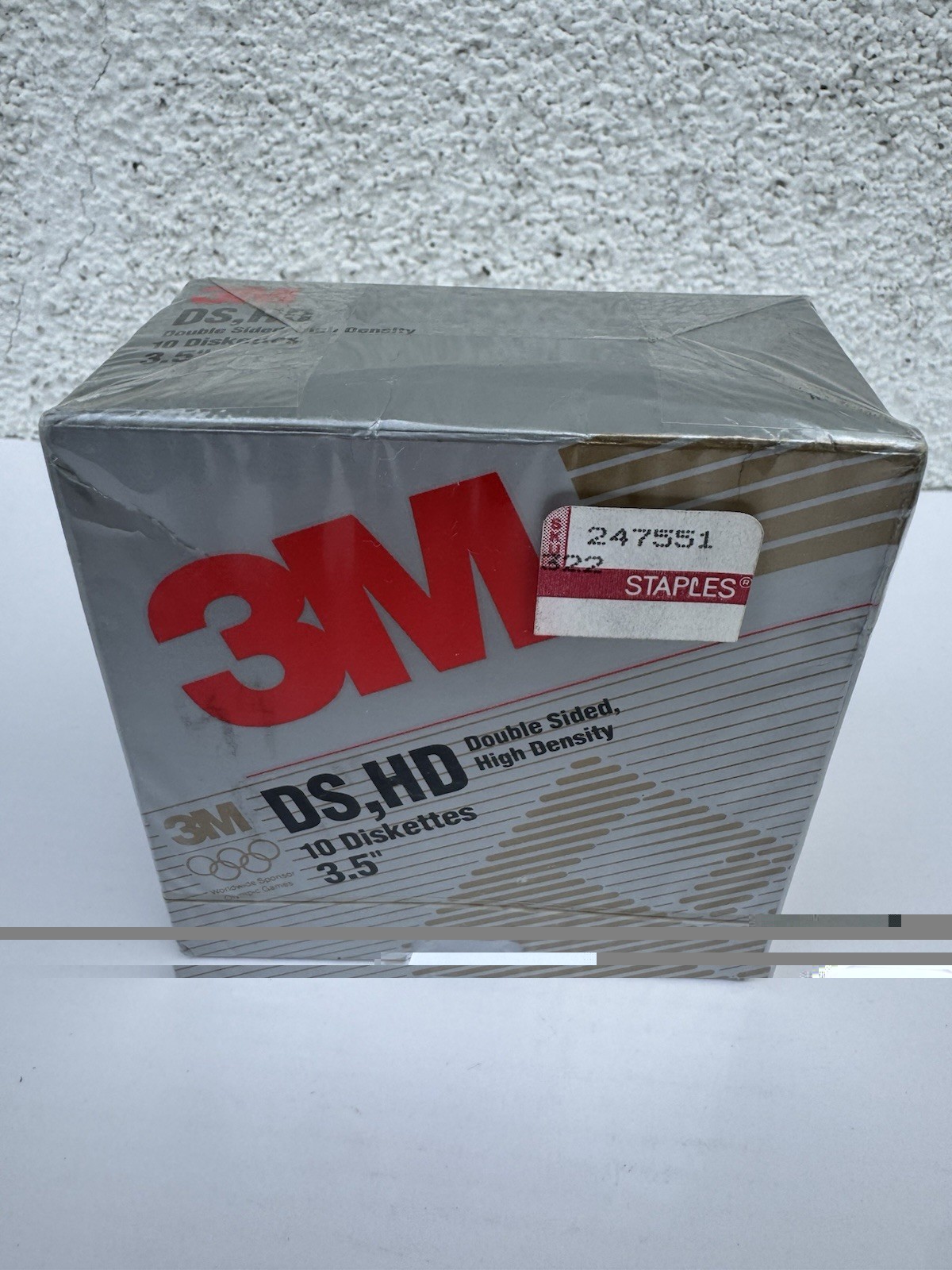 3M High Density DS,HD 5¼-in. Floppy Diskettes Factory Sealed 10-Pack