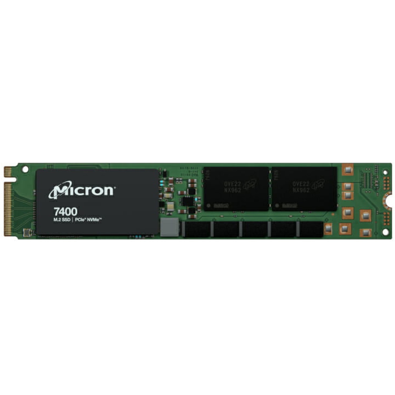Micron 3.84TB SSD M.2-22110 7400 PRO PCIe4 NVMe MTFDKBG3T8TDZ-1AZ1ZABY