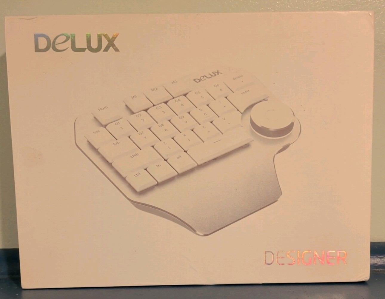Delux T11 Designer Keyboard Artist Editing Keydial & Shortcut Key