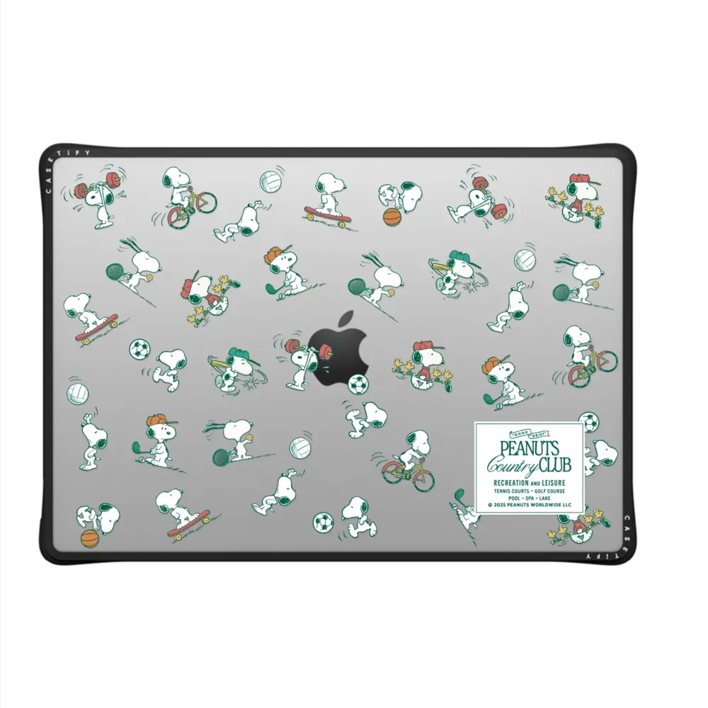 CASETIFY SNOOPY PEANUTS COUNTRY CLUB MACBOOK PRO 16" M1-M5 CASE