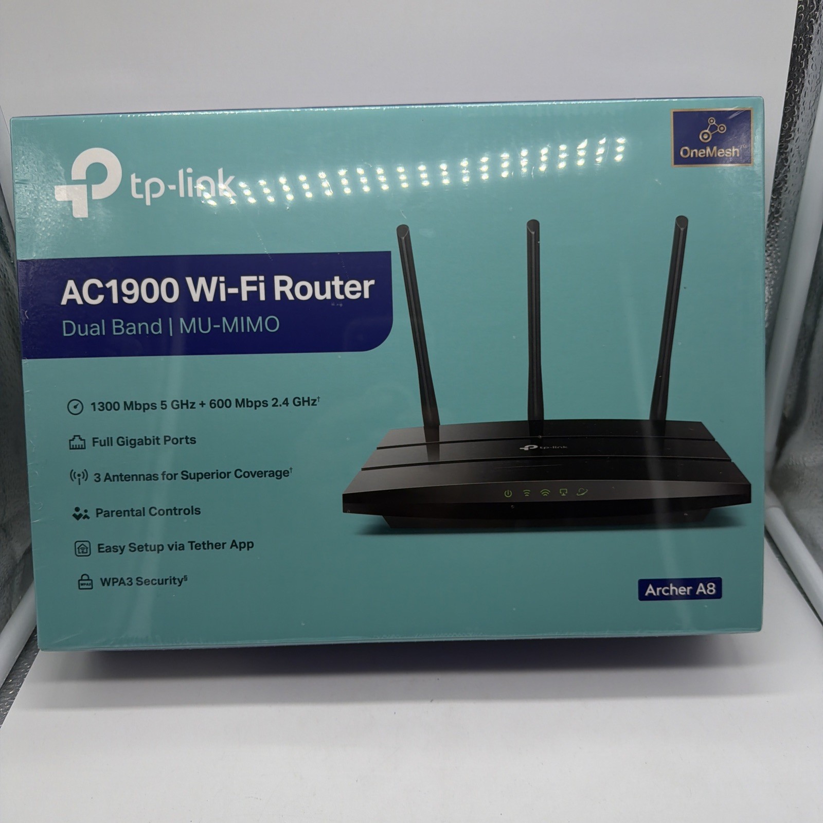 TP-Link Archer AC1900 Dual Band Wi-Fi Router MU-MIMO Archer A8 One Mesh