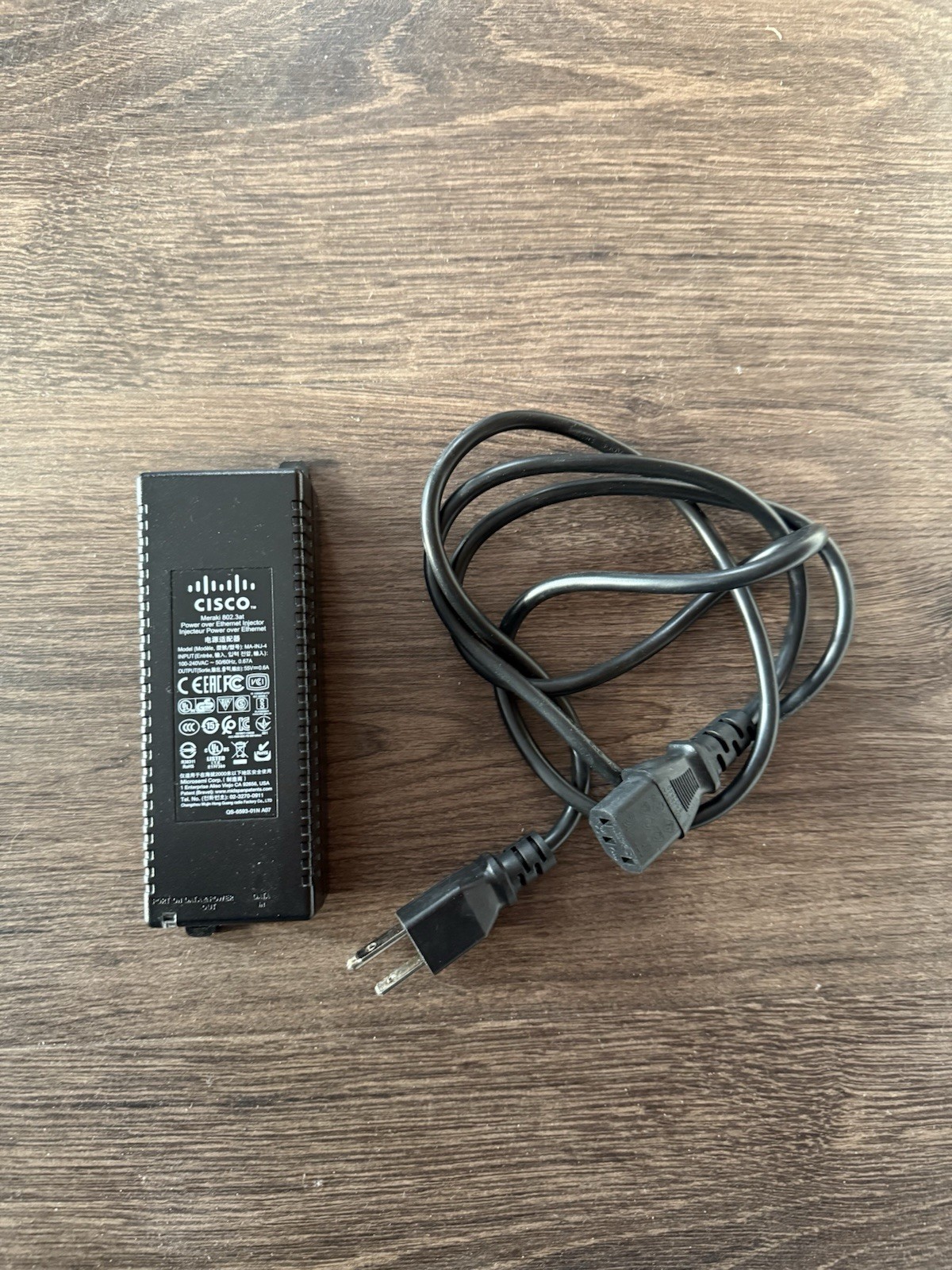 Cisco PoE Injector
