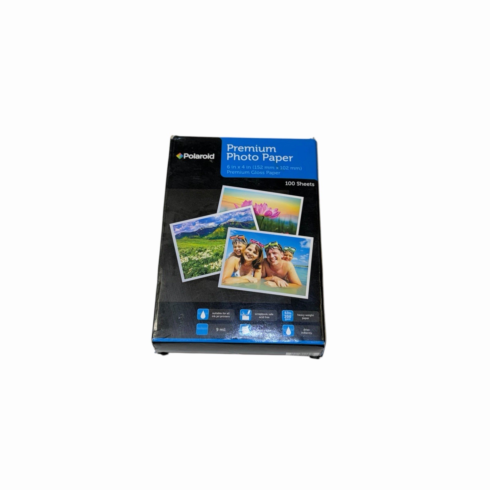 Polaroid Premium Photo Paper 6 X 4 Inch Premium Gloss Paper 100 Sheets NEW