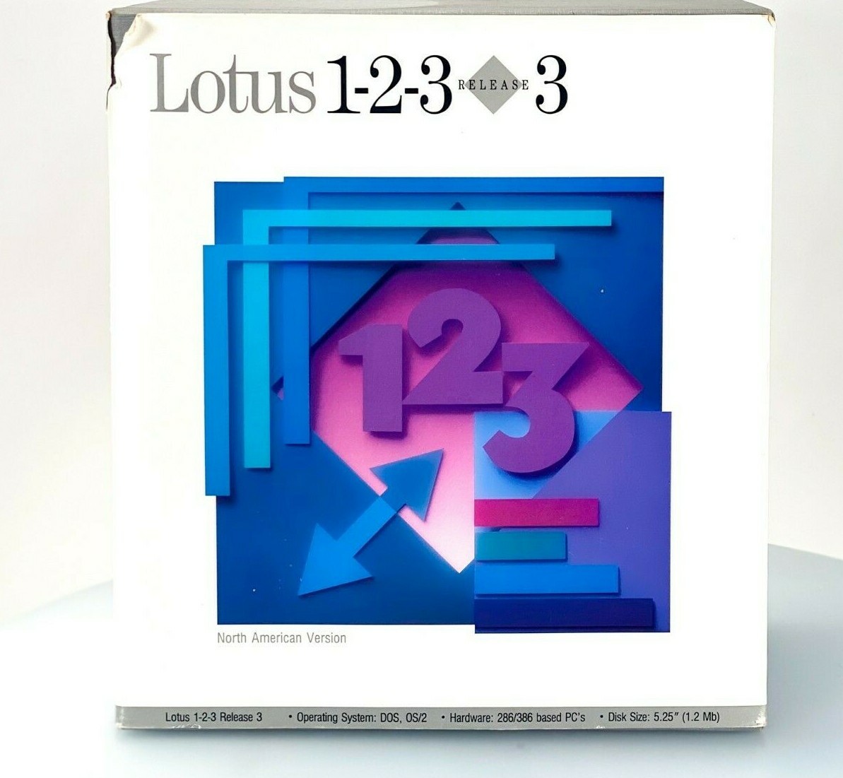 VTG LOTUS 1 2 3 Release 3  North American Version 1989