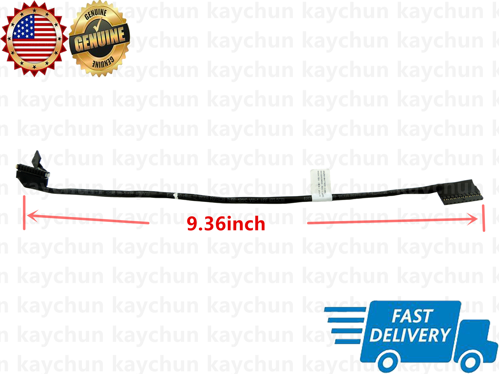 10pcs Original For Dell Latitude E7470 Battery cable connector wire DC020029500