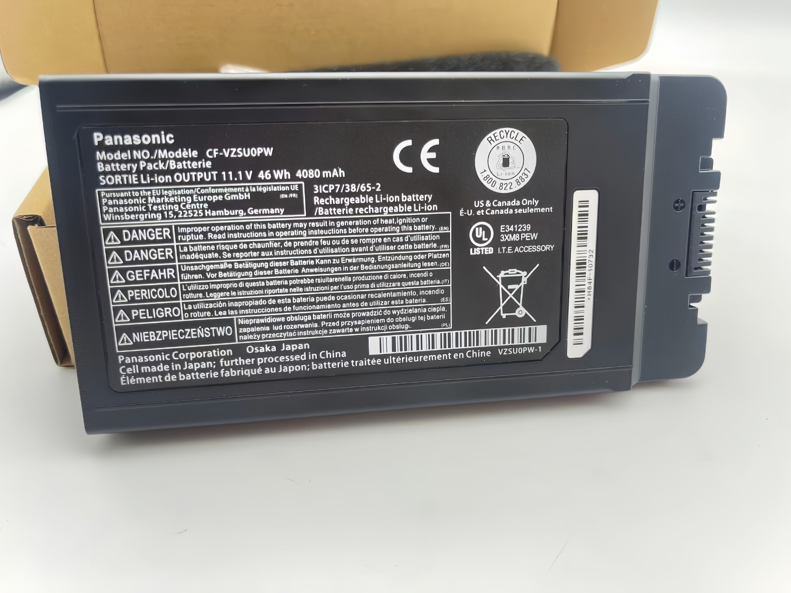 Genuine CF-VZSU0PW Battery For Panasonic Toughbook CF54 CF-54 Mk1 Mk2 Mk3 Series