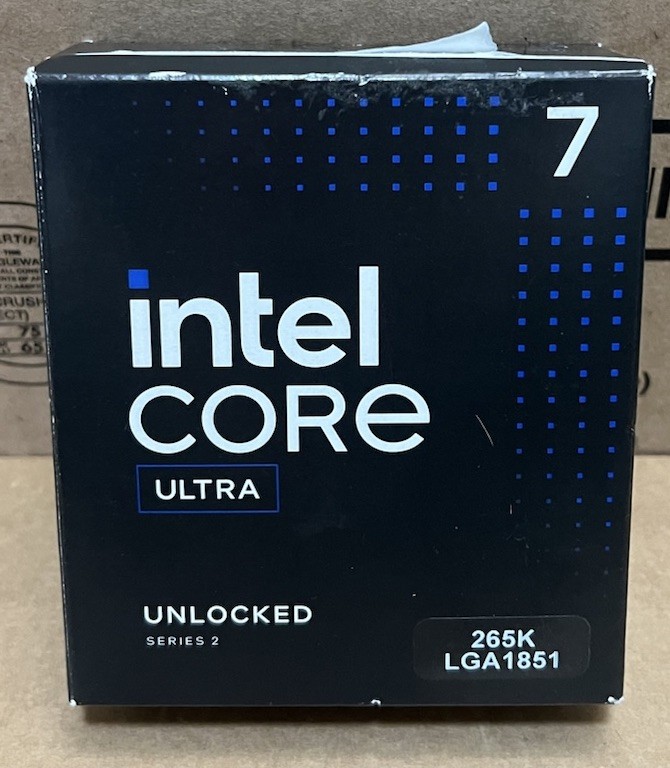 NEW (Open Box) Intel Core Ultra 7 265K Unlocked Series 2 30MB LGA1851 FAST SHIP
