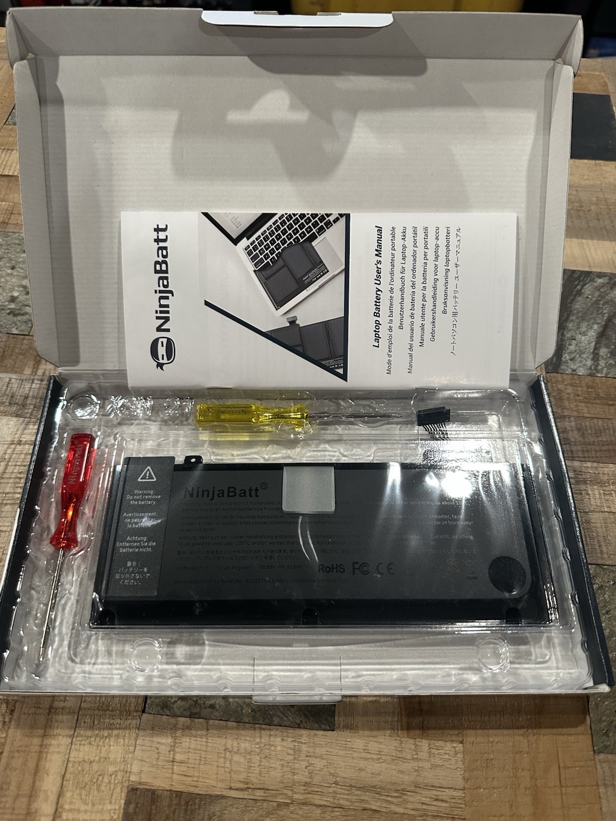 Battery (A1322) Compatible For MacBook Pro Unibody 13" (A1278 / Early 2011 )