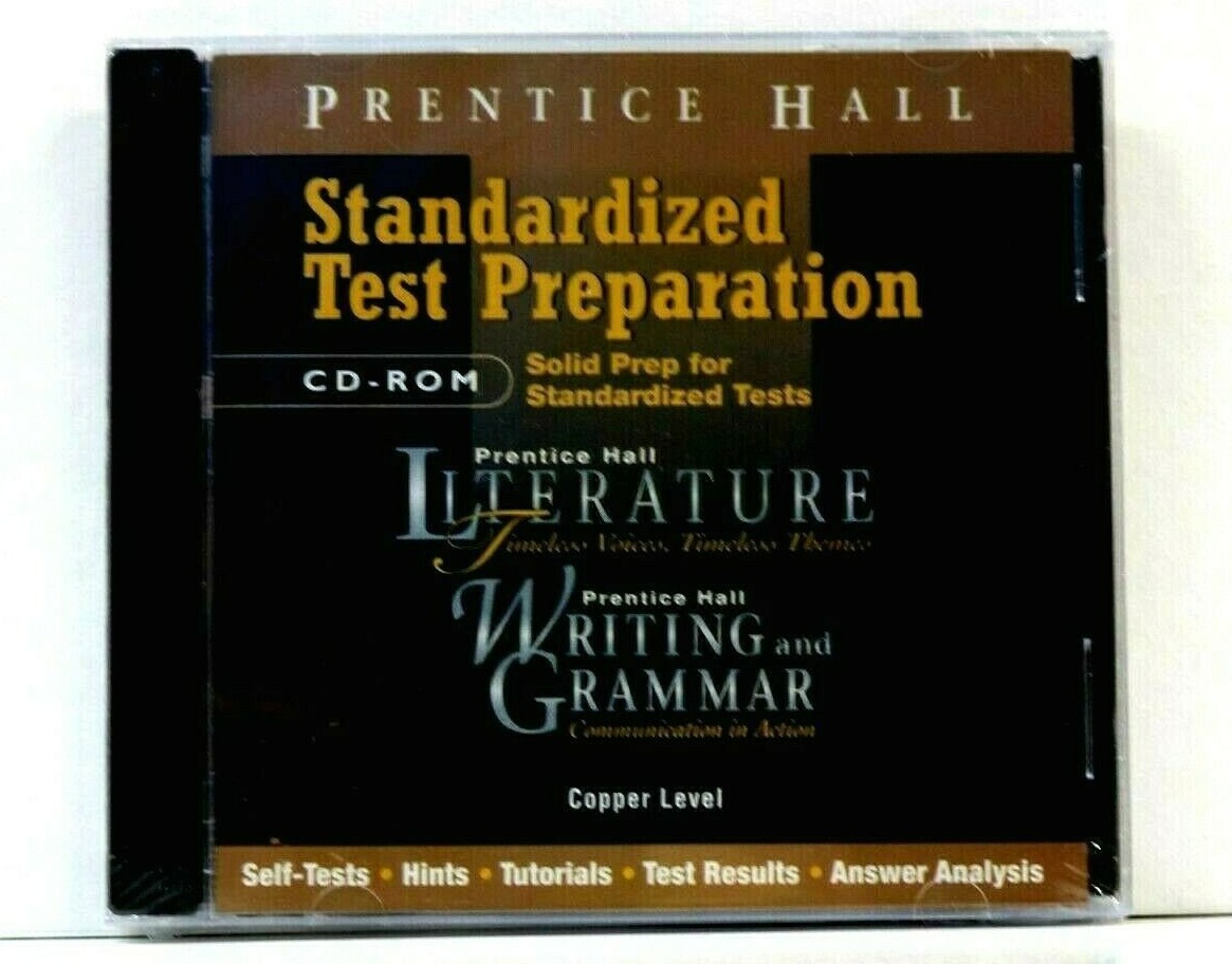 Standardized Test Preparation CD-ROM Writing Grammar Copper Level Prentice Hall