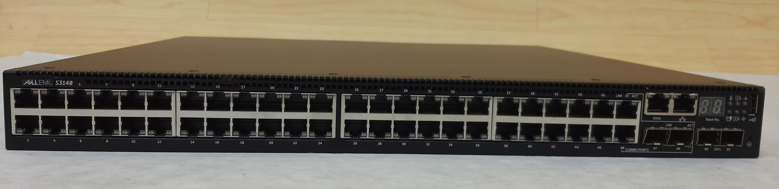 Dell EMC E07W / E07W002 48 Port Network Switch Rack Mountable Managed S3148